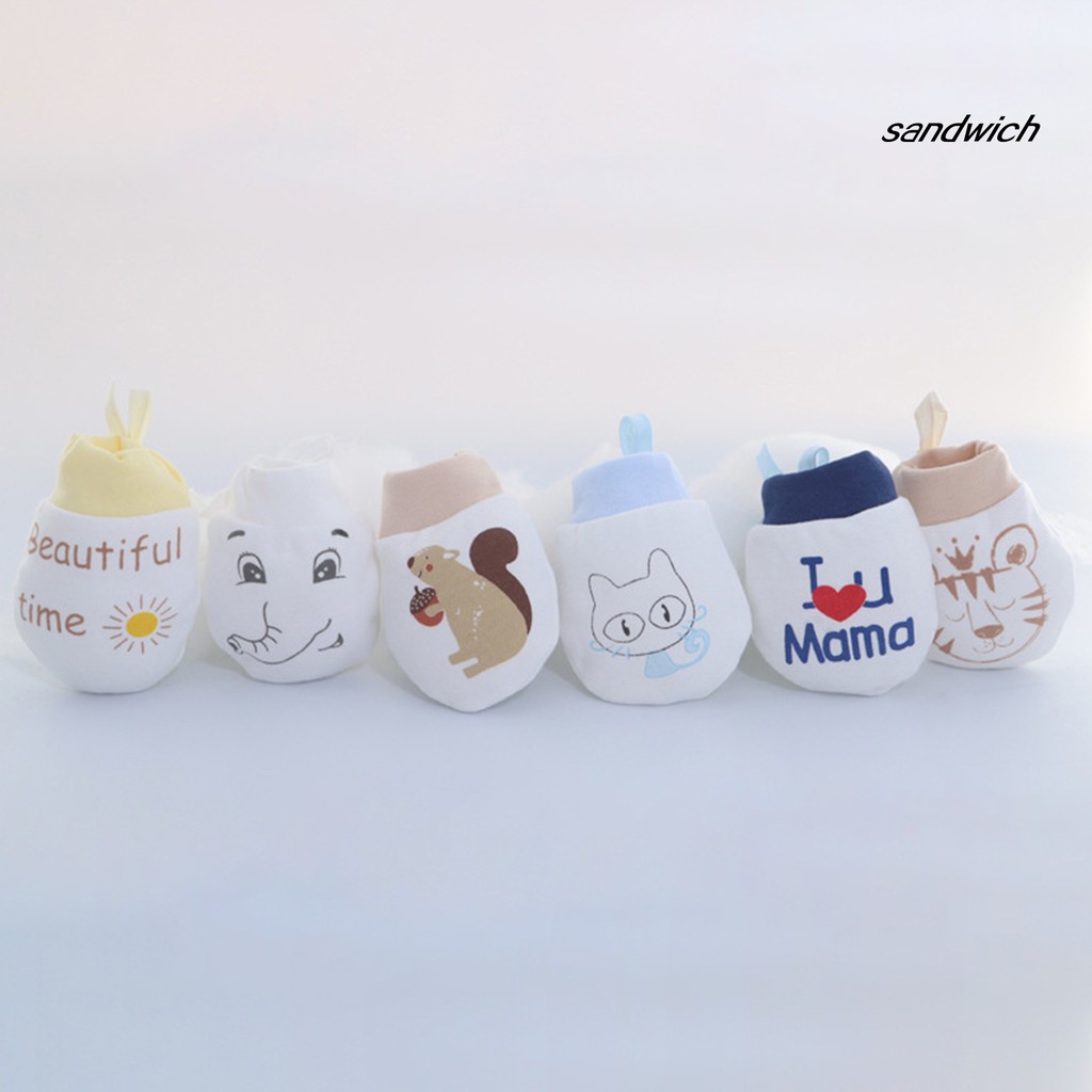 Găng Tay Giữ Ấm Dành Cho Trẻ Sơ Sinh 0-6 Tháng Tuổi