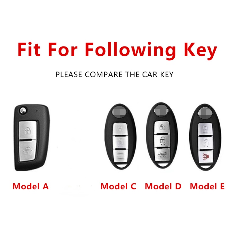 Vỏ TPU Bảo Vệ Chìa Khóa Cho Xe Hơi Nissan Qashqai J11 J10 Juke Tiida X Trail T32 Versa