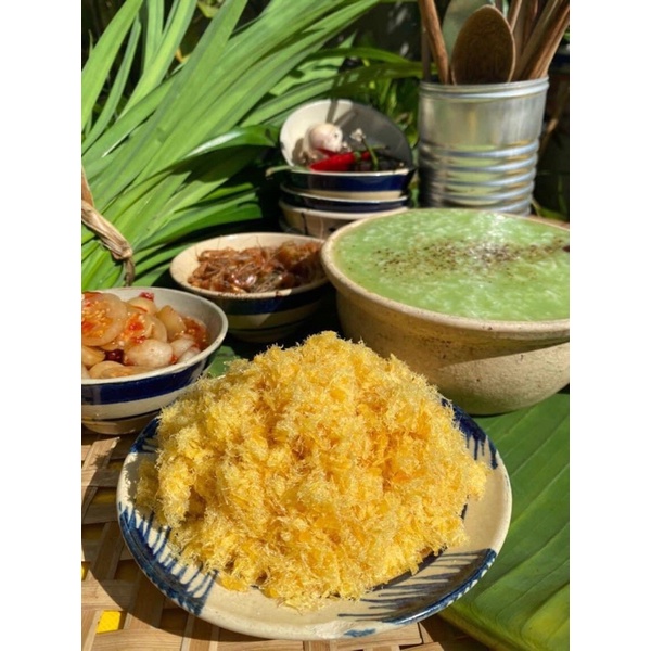 Chà bông cá lóc nhà Làm hộp 250gr