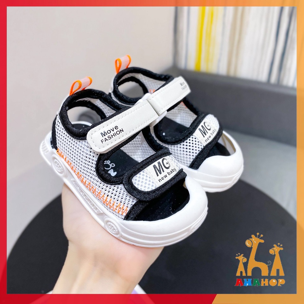 Sandal tập đi cho bé - Dép chống vấp chính hãng MG Baby phối lưới đáng yêu cho bé trai bé gái mới nhất M868