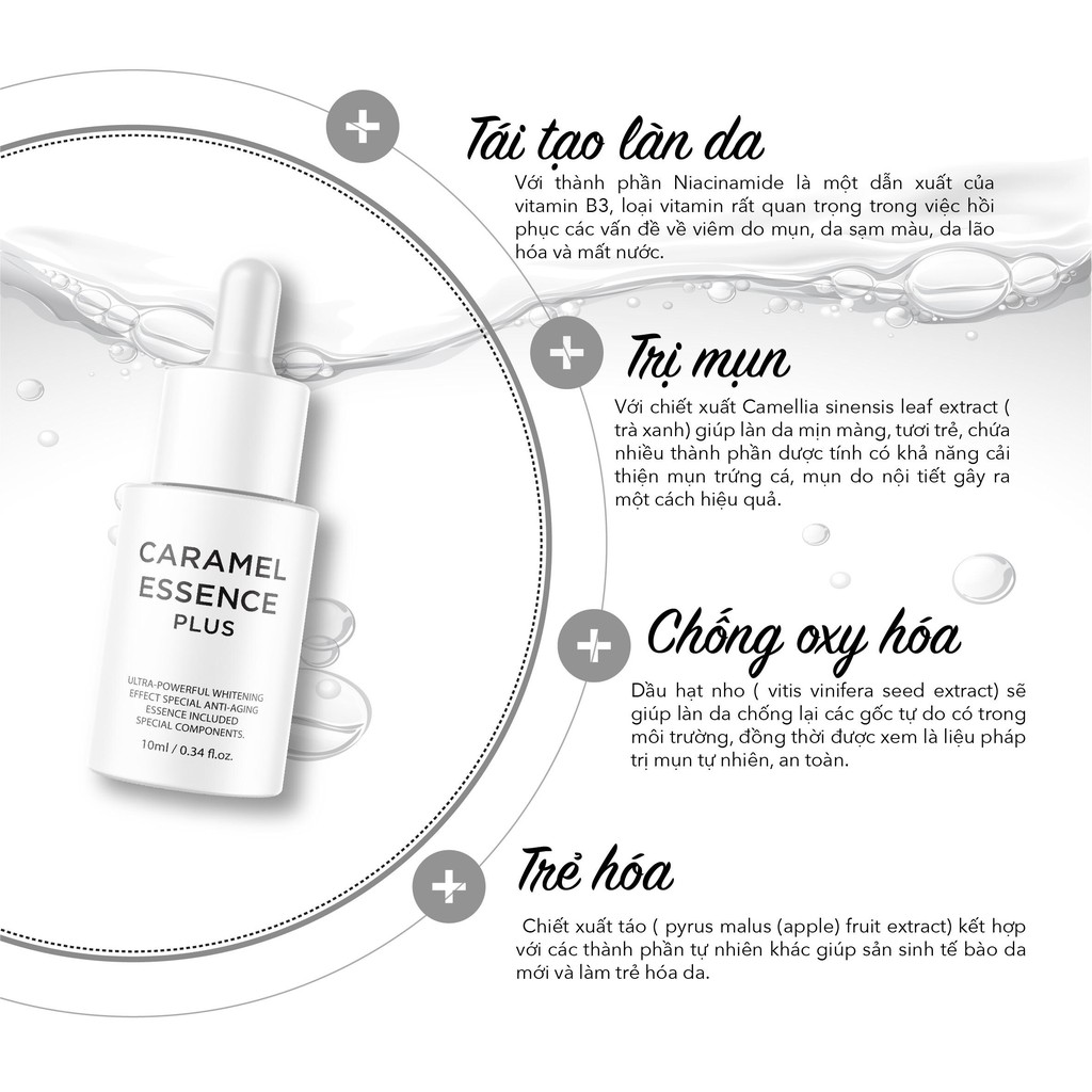 Tinh chất detox Chucos CARAMEL PLUS 10ml GIẢM MỤN | BigBuy360 - bigbuy360.vn