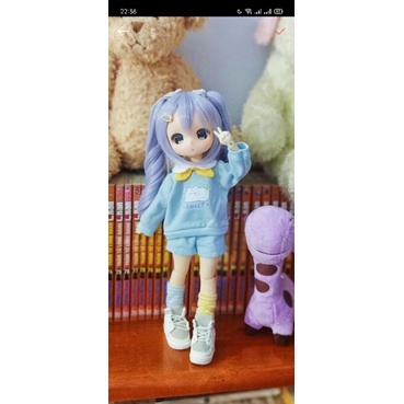 Wig búp bê 1/4 - 1/6  phong cách Anime