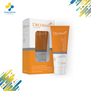 Gel rửa mặt giảm nhờn mụn, mờ thâm Decumar