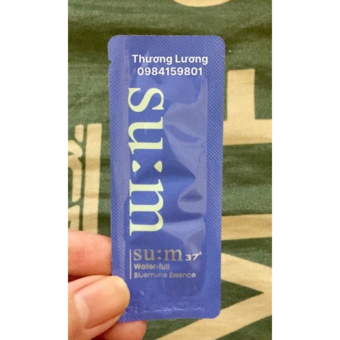 (Set 10 gói DATE 2024) Tinh chất SU:M37 Water-full Bluemune Essence (sample 1ml)