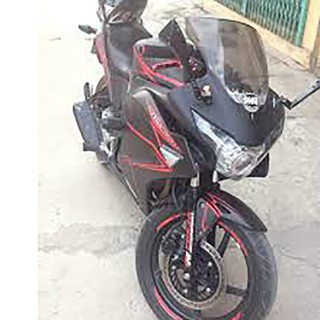 Tem dán phản quang vành xe máy độc đáo
