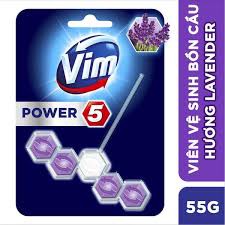 Viên Treo Bồn Cầu Vim Hoa Oải Hương 55g