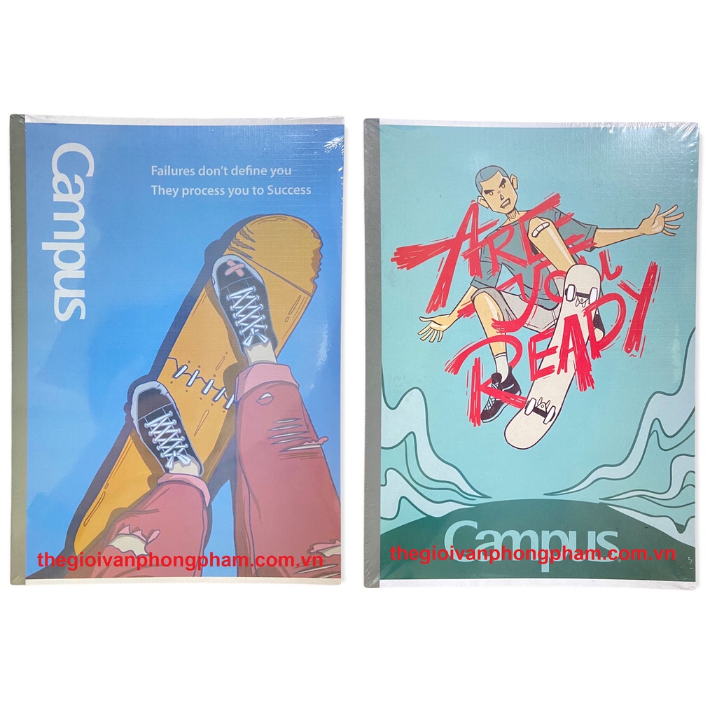 Vở kẻ ngang Campus MOTIVATION 80 trang - Mua 10 quyển tặng 2 quyển Campus 80 trang