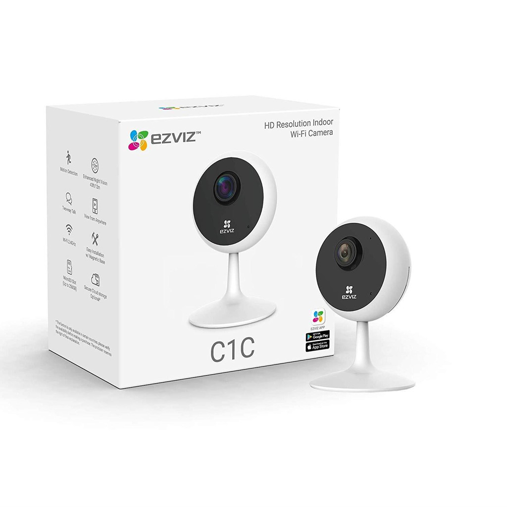 Camera Ezviz C1C 2MP Full HD 1080P GIÁ SIÊU RẺ – Góc rộng 130 độ + thẻ nhớ