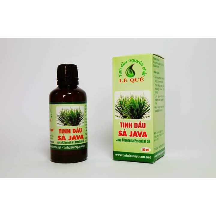 TINH DẦU SẢ JAVA NGUYÊN CHẤT LÊ QUẾ 50ML