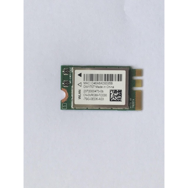 Card Wifi Laptop M.2 NGFF Atheros 9565 - DW1707