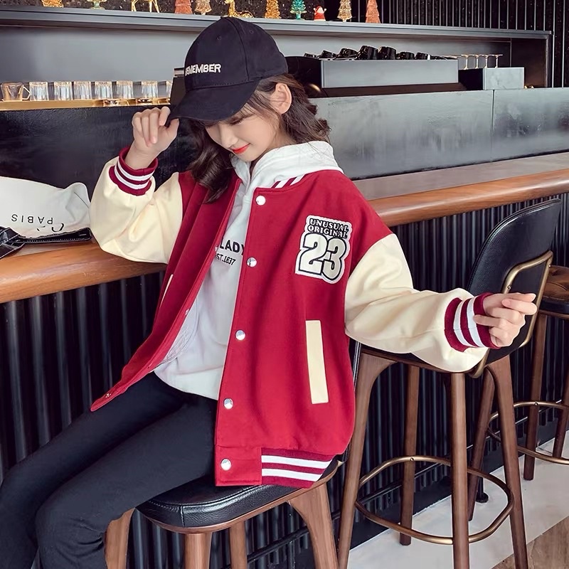 ÁO BOMBER NỈ CÓ 2 MÀU CHO BÉ TỪ 5-15 TUỔI |TAHISHOP|