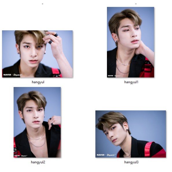 Postcard X1 bộ ảnh Flash của Naver x Dispatch kích thước 9x12 cm