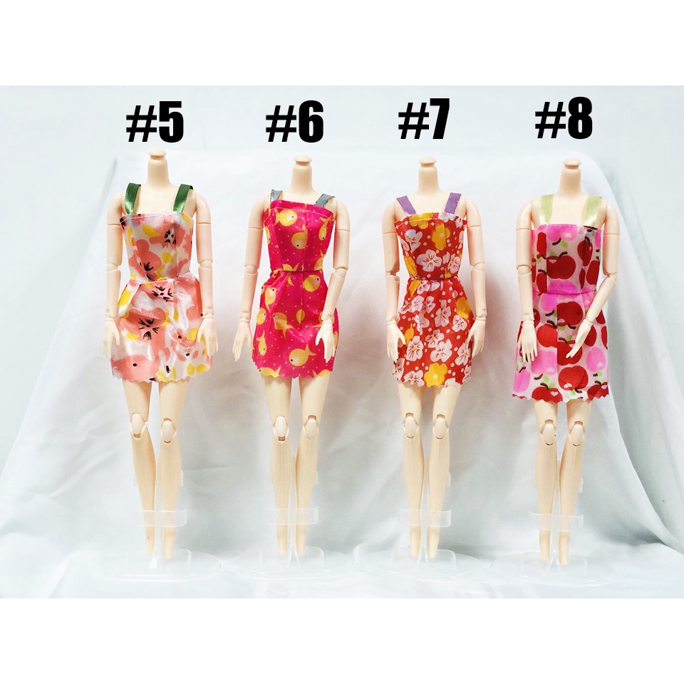 Đầm đồ chơi búp bê 30cm 1/6