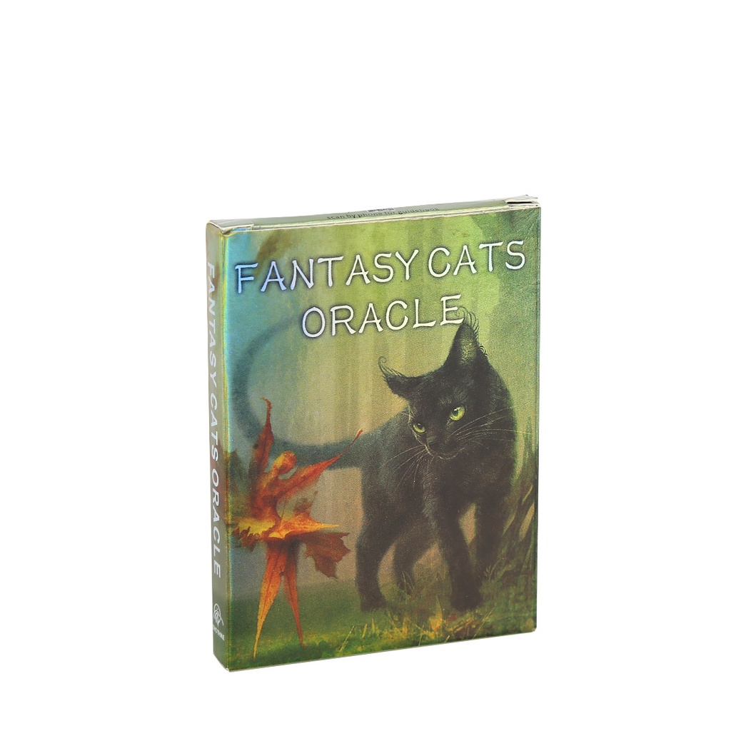 Bộ bài Fantasy Cats Oracle óng ánh