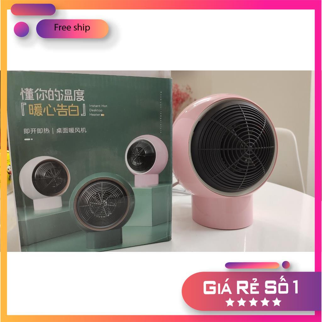 [Siêu đẹp] Máy sưởi mini, đèn sưởi để bàn tiện lợi