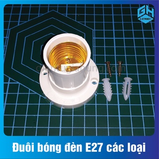 1 Cái Đuôi bóng đèn E27 các loại đuôi treo,đuôi xéo,đuôi thẳng