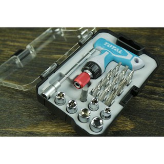Bộ mũi vít 18 chi tiết total tacsd30186