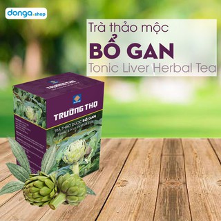 Trà thảo dược bổ gan Trường Thọ - Trà thảo mộc túi lọc - Hỗ trợ thanh nhiệt, giải độc gan