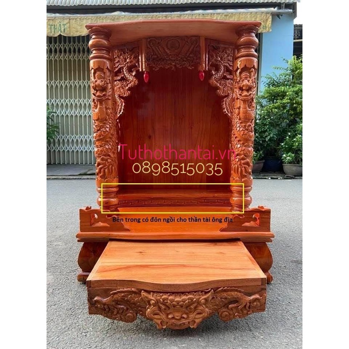 Bàn thờ thần tài ông địa 61 x 88cm - TUTHOTHANTAI.VN