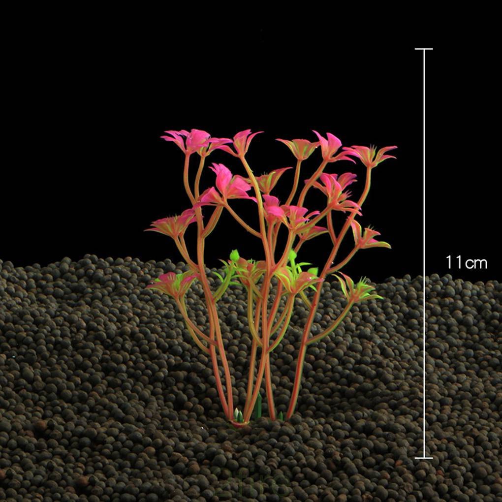 Cỏ nước nhân tạo trang trí bể cá cảnh dễ thương