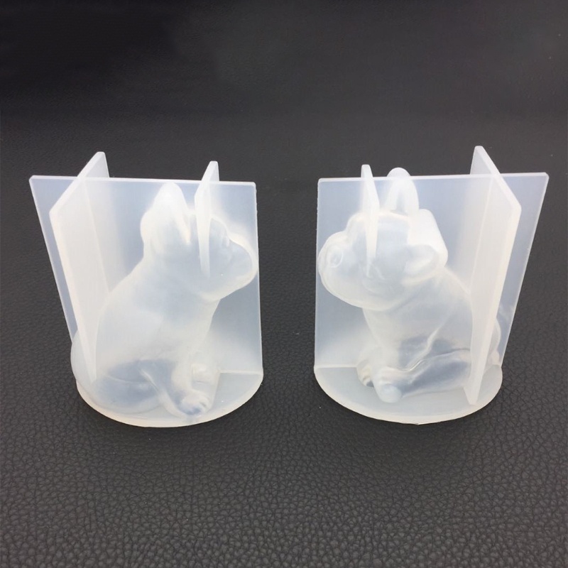 Zuoo Khuôn Làm Xà Phòng Hình Chó Bull 3d Bằng silicone