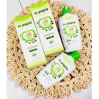 Nước tắm thảo dược cho bé Dr. Papie 200ml, nước tắm trẻ em từ sơ sinh