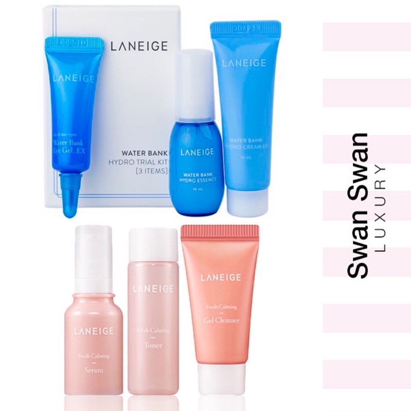 Bộ Laneige Fresh Calming Cấp Nước