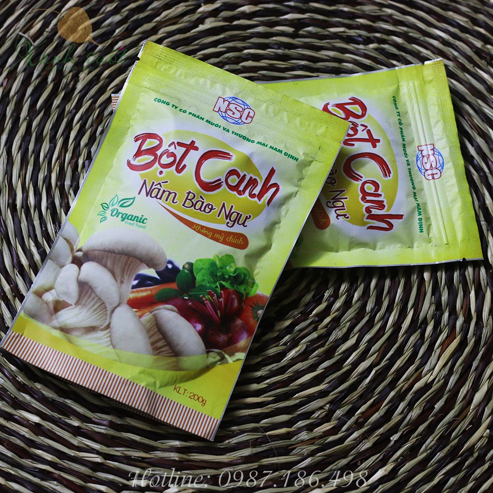 [Muối NSC] Bột Canh Nấm Bào Ngư- Bột Canh Không Mỳ Chính [Xanh Suốt]