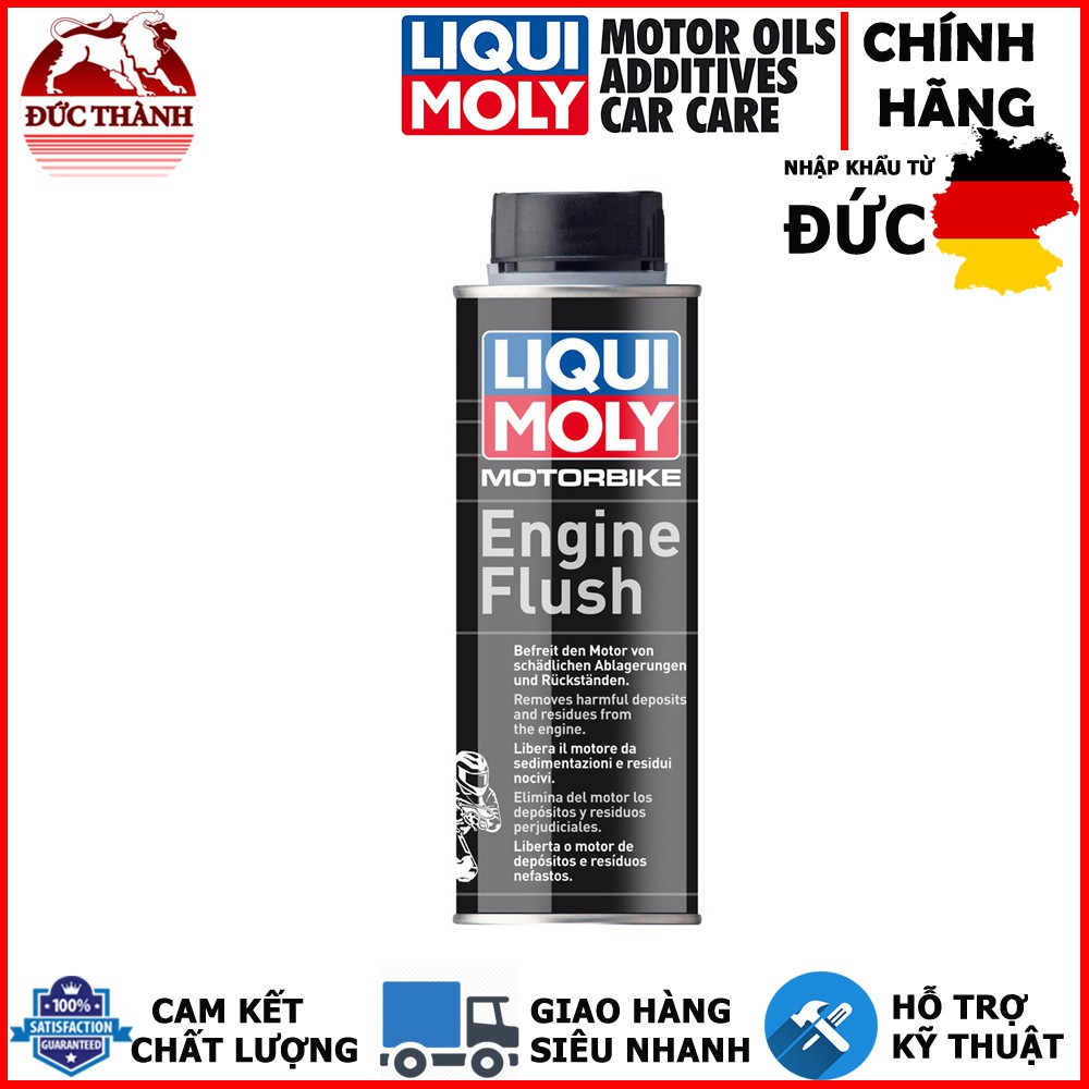 Súc rửa động cơ Liqui Moly Motorbike Engine Flush 1657 250ml ducthanhauto