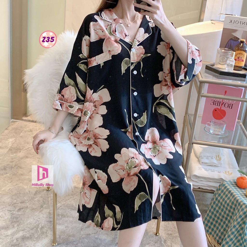 VÁY LANH FREE SIZE DÁNG RỘNG CÀI CÚC  Z35 | BigBuy360 - bigbuy360.vn