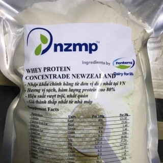 [ Sale off ] Whey NZMP vị Vani nguyên chất concentrate < CỰC KÌ DỄ UỐNG, không bọt >