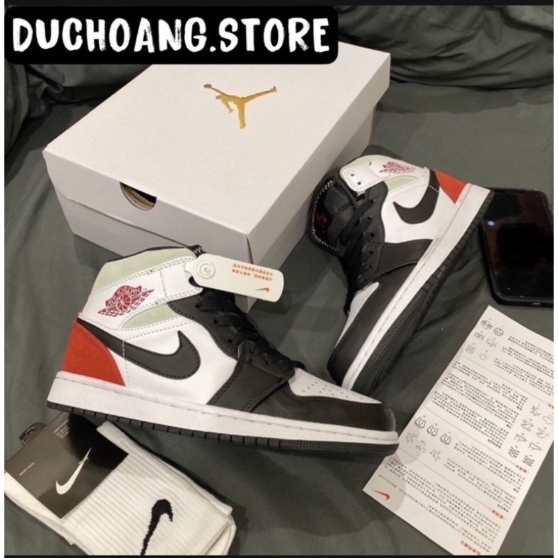GIÀY NII.KEE J.D1 MID UNION RED 1:1 SC