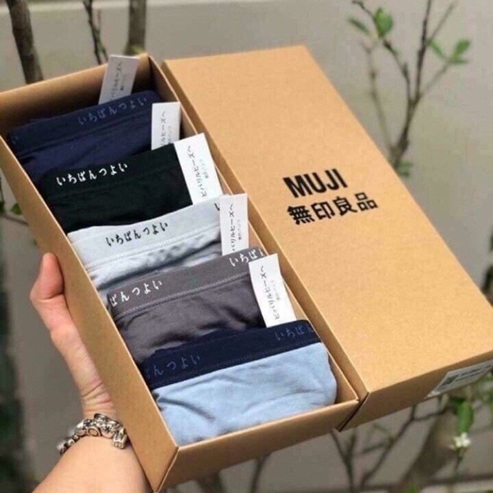 Hộp 5 Quần Lót Nam Muji Cao Cấp