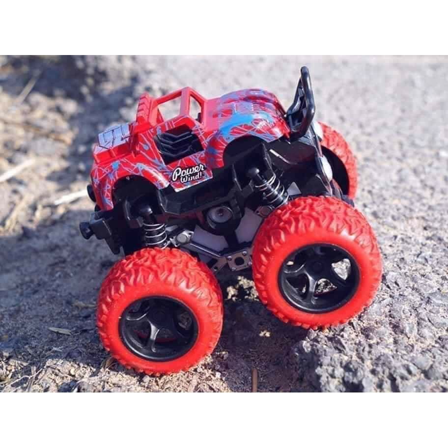 Mô Hình Xe ô tô Địa Hình Đồ Chơi Cho Bé Monster Truck Xe ô tô địa hình giảm sóc chạy đà siêu mạnh siêu bền đa màu sắc