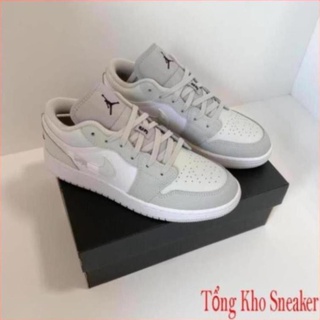 Giày thể thao Air Jordan 1 Low White Camo cổ thấp ảnh thật 100%