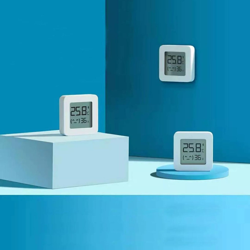 Xiaomi Youpin Nhiệt Ẩm Kế Bluetooth Thông Minh Kỹ Thuật Số   2 Không Dây Hoạt Động Với Ứng Dụng