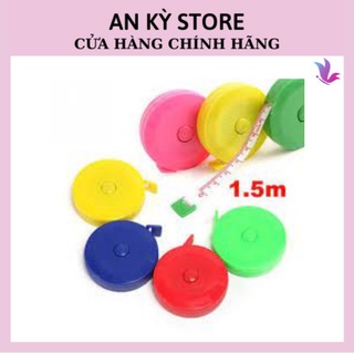 Thước cuộn tròn 150cm- giao màu ngẫu nhiên