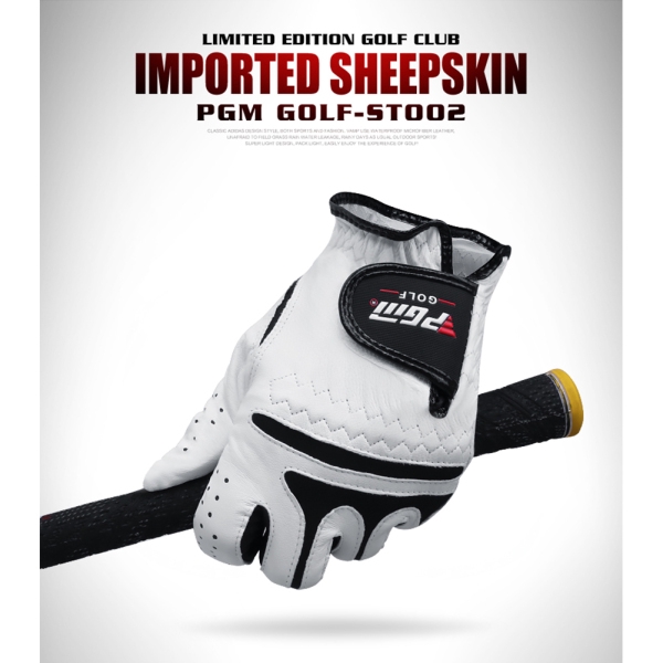 Găng Tay Chơi Golf Trái/ Phải Bằng Da Thoáng Khí Cho Nam