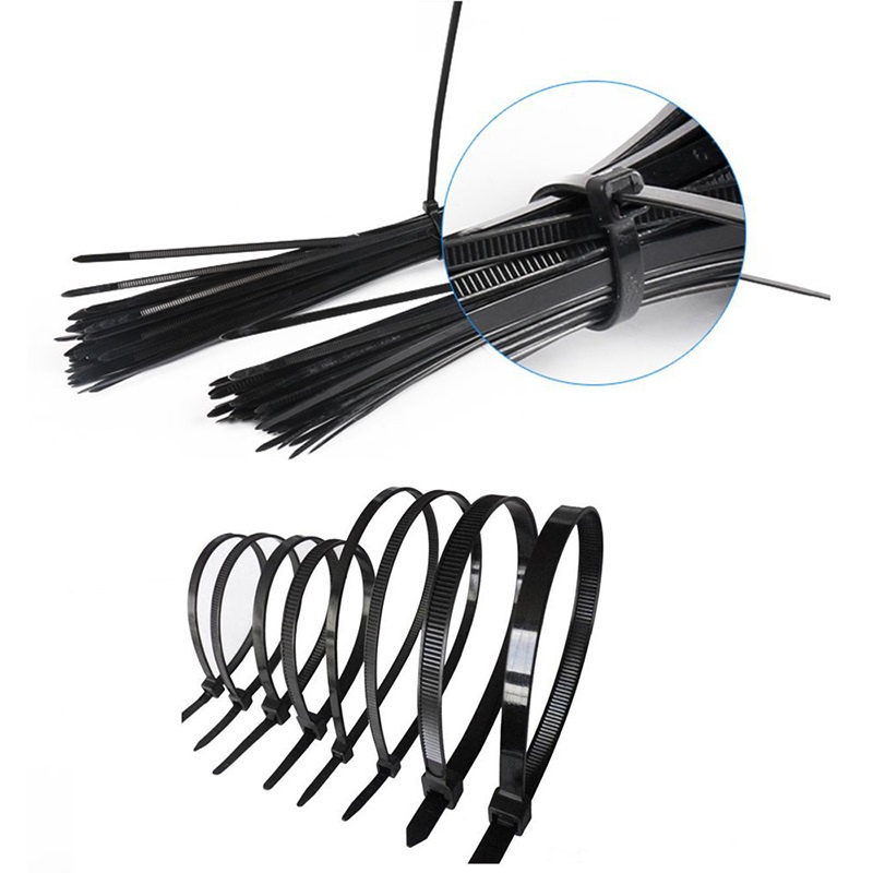 Bộ 100 dây rút tự khoá nylon đa năng