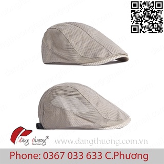 [HÀNG CÓ SẴN] [SHIP HỎA TỐC]  Mũ nón beret lưới thoáng mát mùa hè