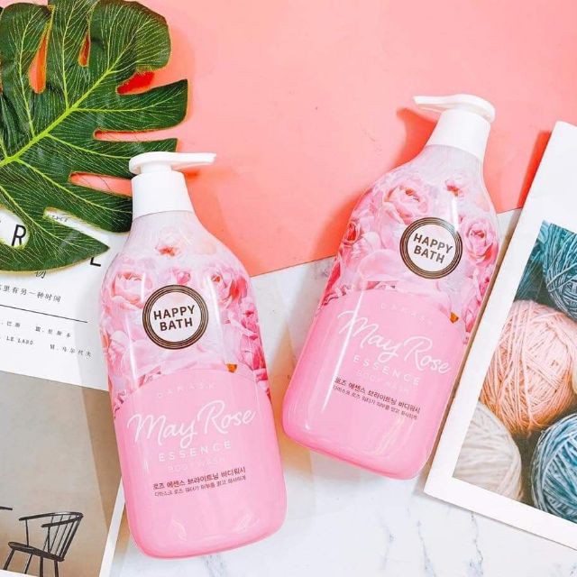 Sữa tắm Happy Bath Essence tinh chất hoa hồng