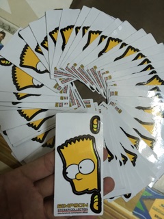 Combo 2 tem stiker simpson