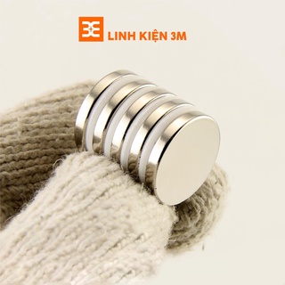 Nam Châm Đất Hiếm Tròn Không Lỗ ( Đủ Loại )