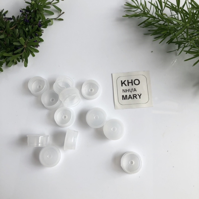 Nắp Nhấn Bật Nhỏ giọt phi 20 / 24 / 28 - Nắp Chai Màu Đen / Trắng / Trong