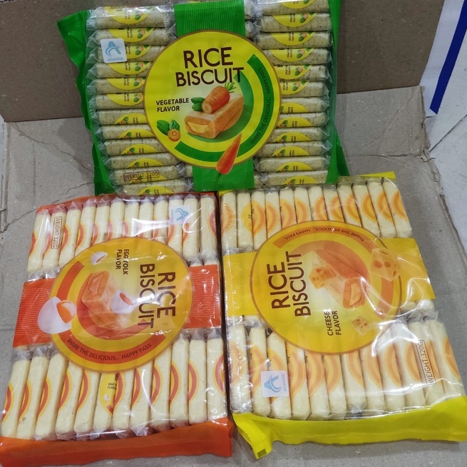 Bánh Gạo Rice Biscuit Asiafood 320g