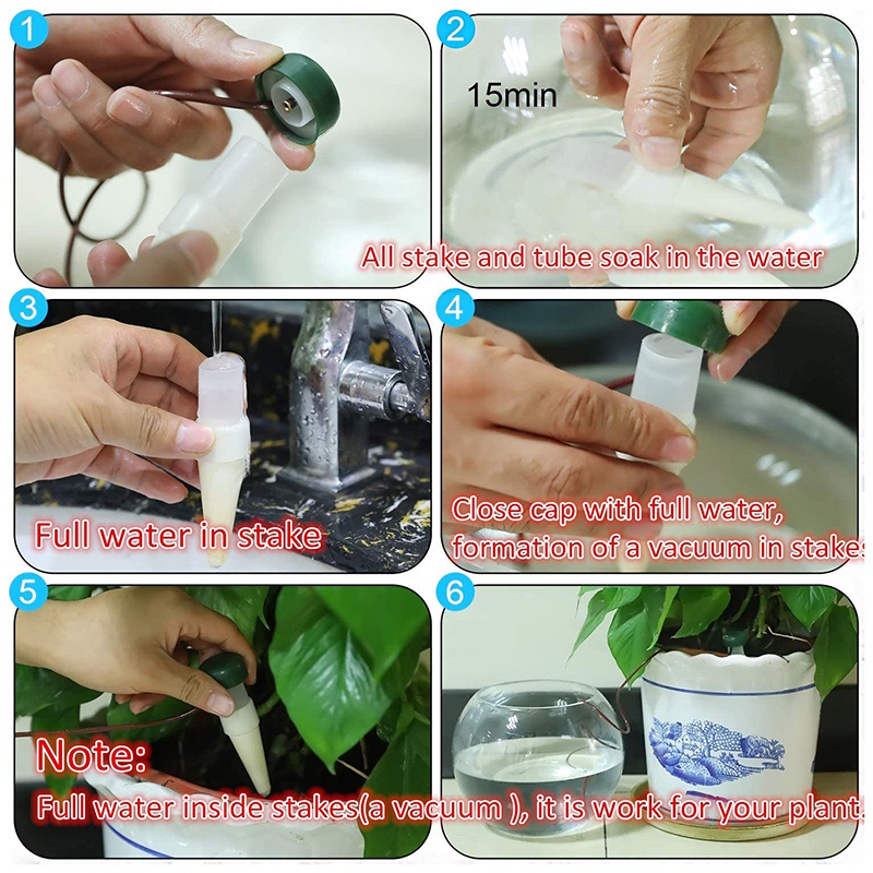 Hệ Thống Tưới Nước Tự Động Trong Nhà / Ngoài Trời 16 Món