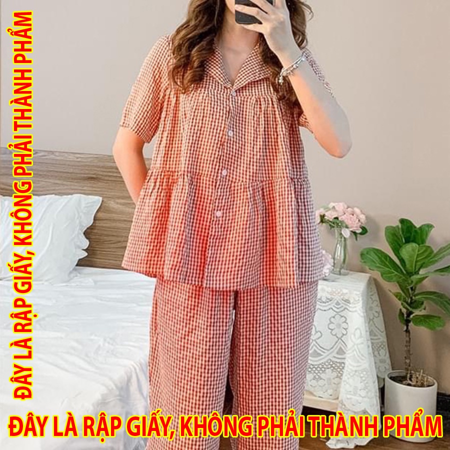 Rập Giấy WW056 - Bộ mặc nhà