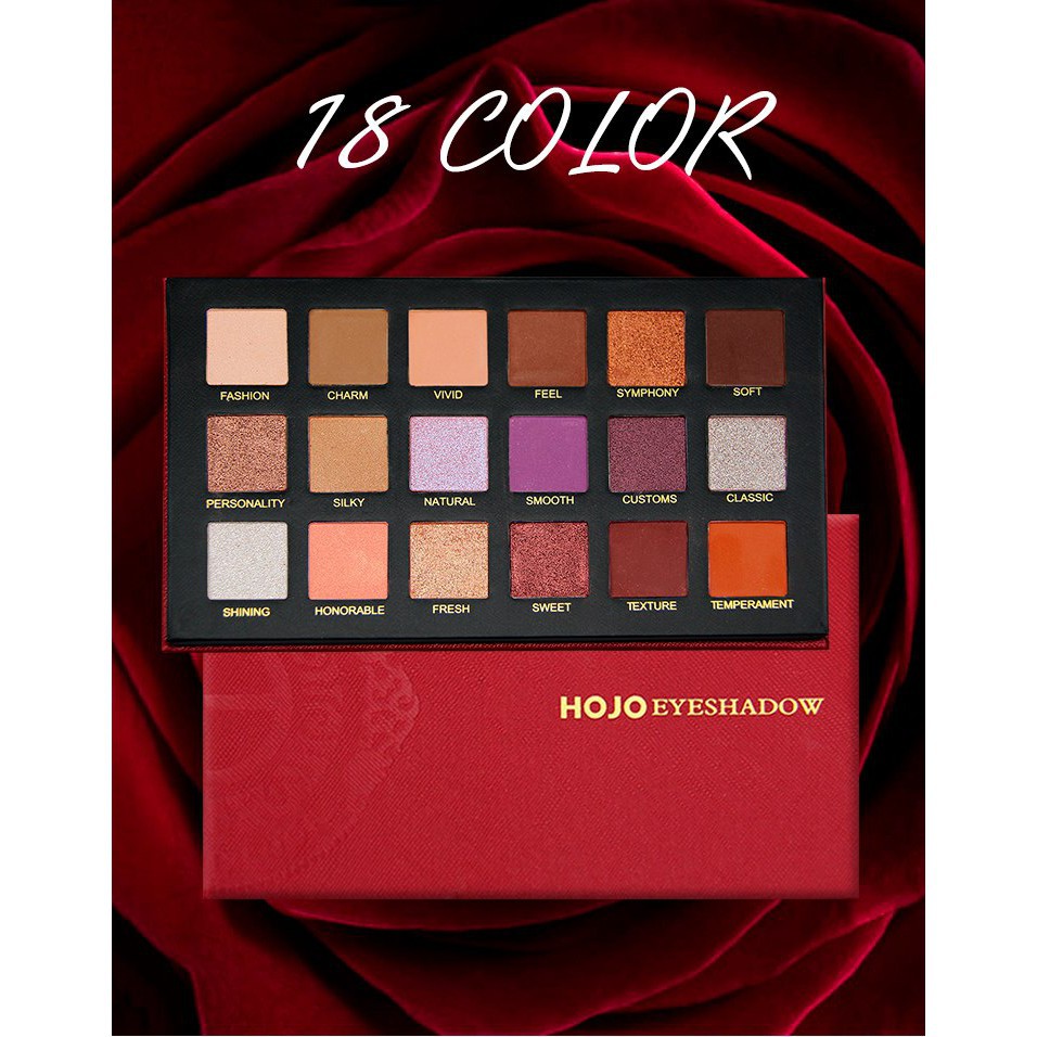 [Sale] Bảng Màu Mắt Hojo Eyeshadow No.8018 18 ô