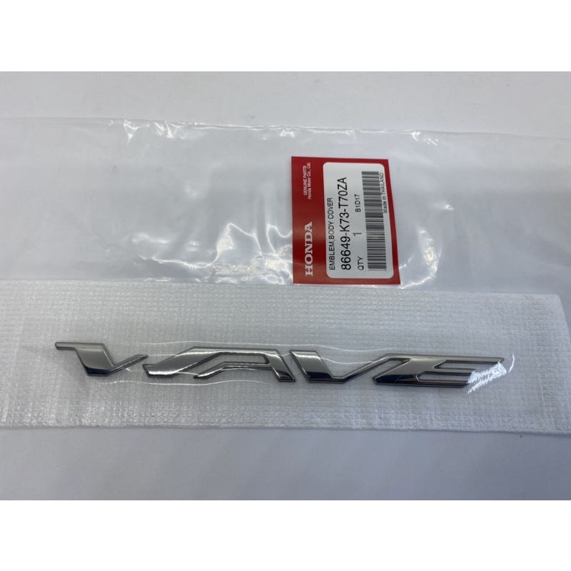 Tem chữ wave 125i honda - 1 chữ chính hãng