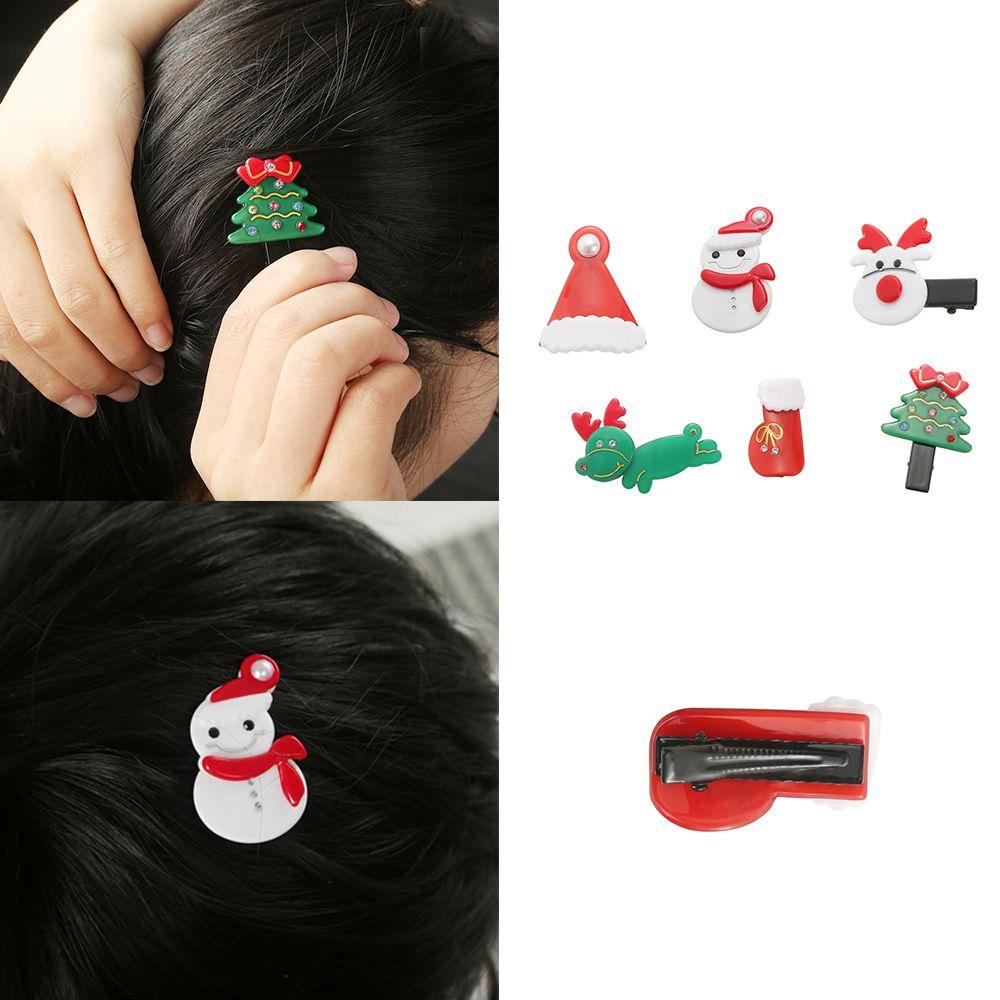 Kẹp Tóc Trang Trí Hình Đôi Cánh Dơi Cho Nữ Dịp Giáng Sinh